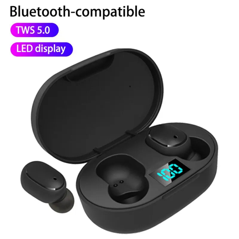 Fone Sem Fio Bluetooth com Sensor LED